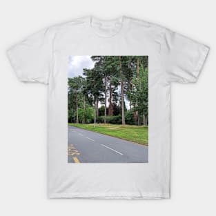 School boy reading under the tree T-Shirt